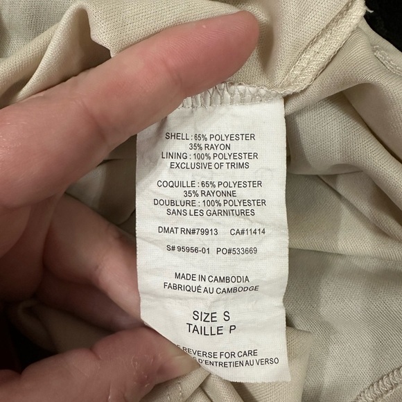 Motherhood Maternity Holed Sleeveless with Rope Detail Tunic Top Dress Sz S - Picture 7 of 8